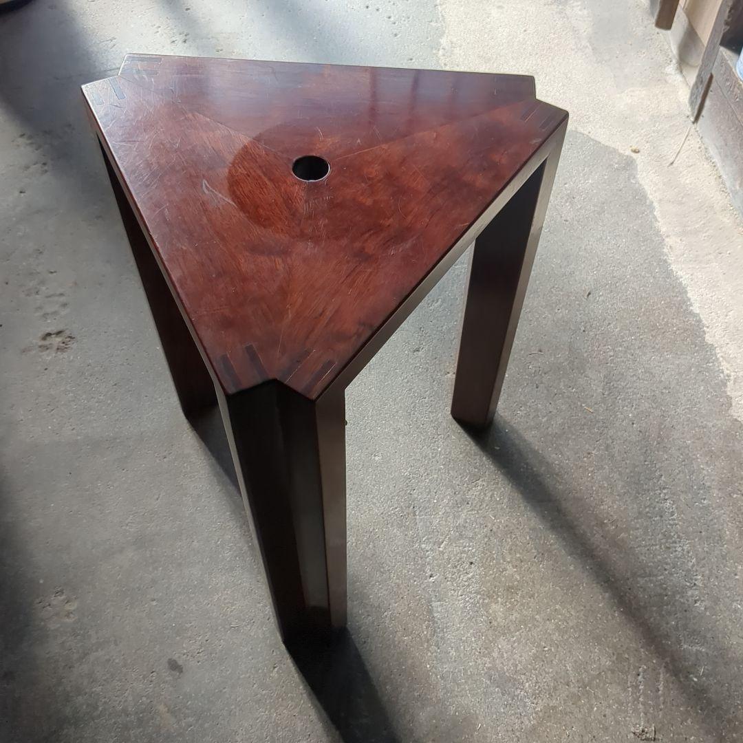 三角スツール　花台