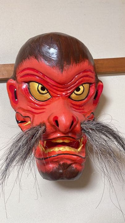 神楽面 石見神楽面 猿面