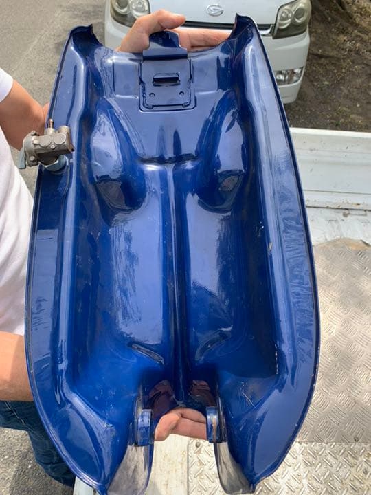 cb400f タンク 旧CB400Fガソリンタンク ヨンフォア CB400F 当時物 純正