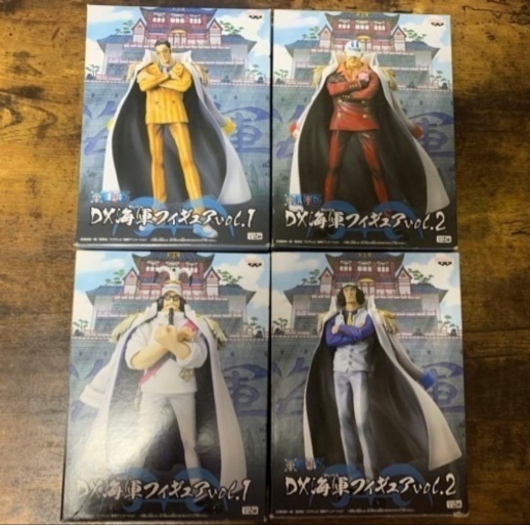ONE PIECE ワンピース DX海軍フィギュア 全4体
