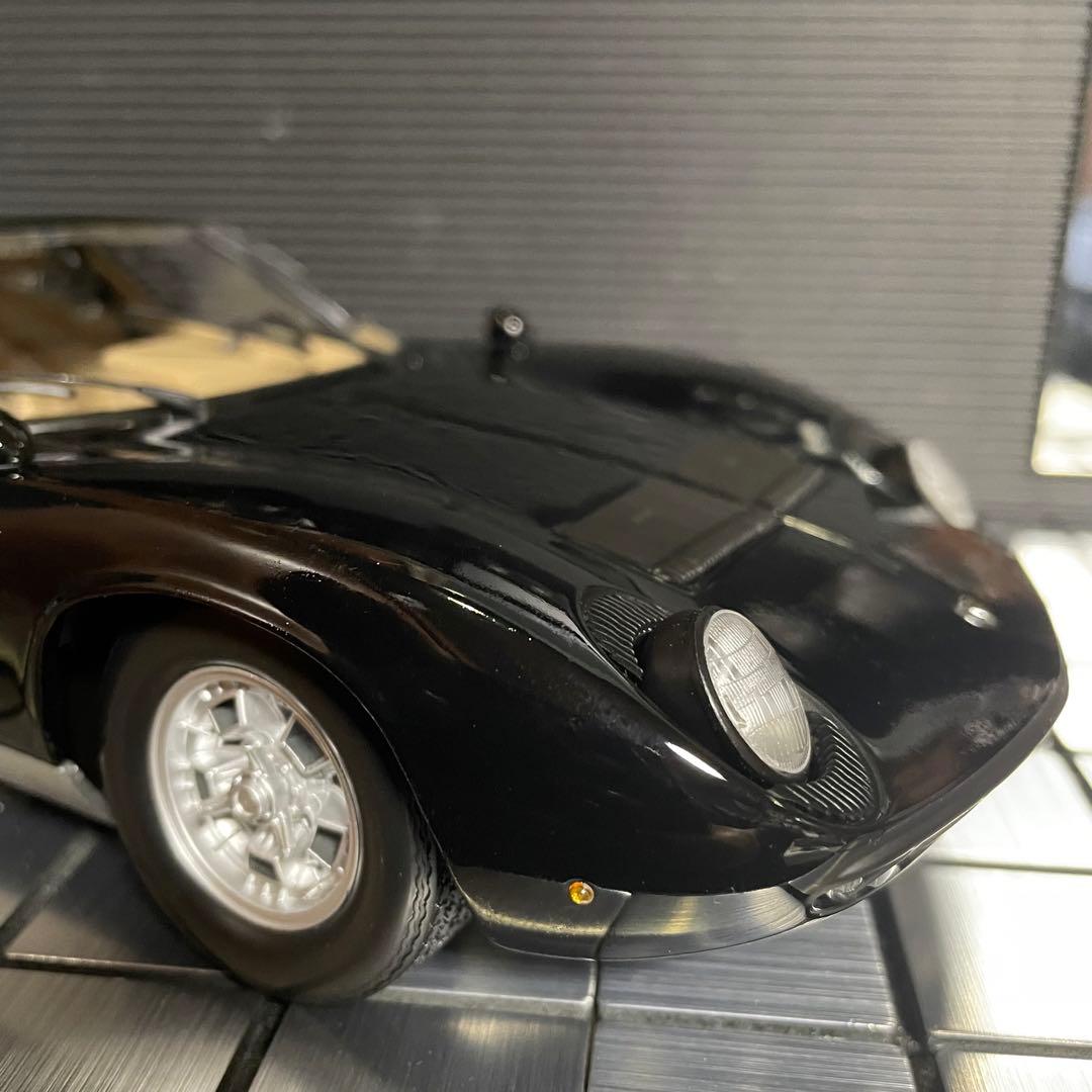 絶版未展示品　京商1/18 ランボルギーニ ミウラP400 Black