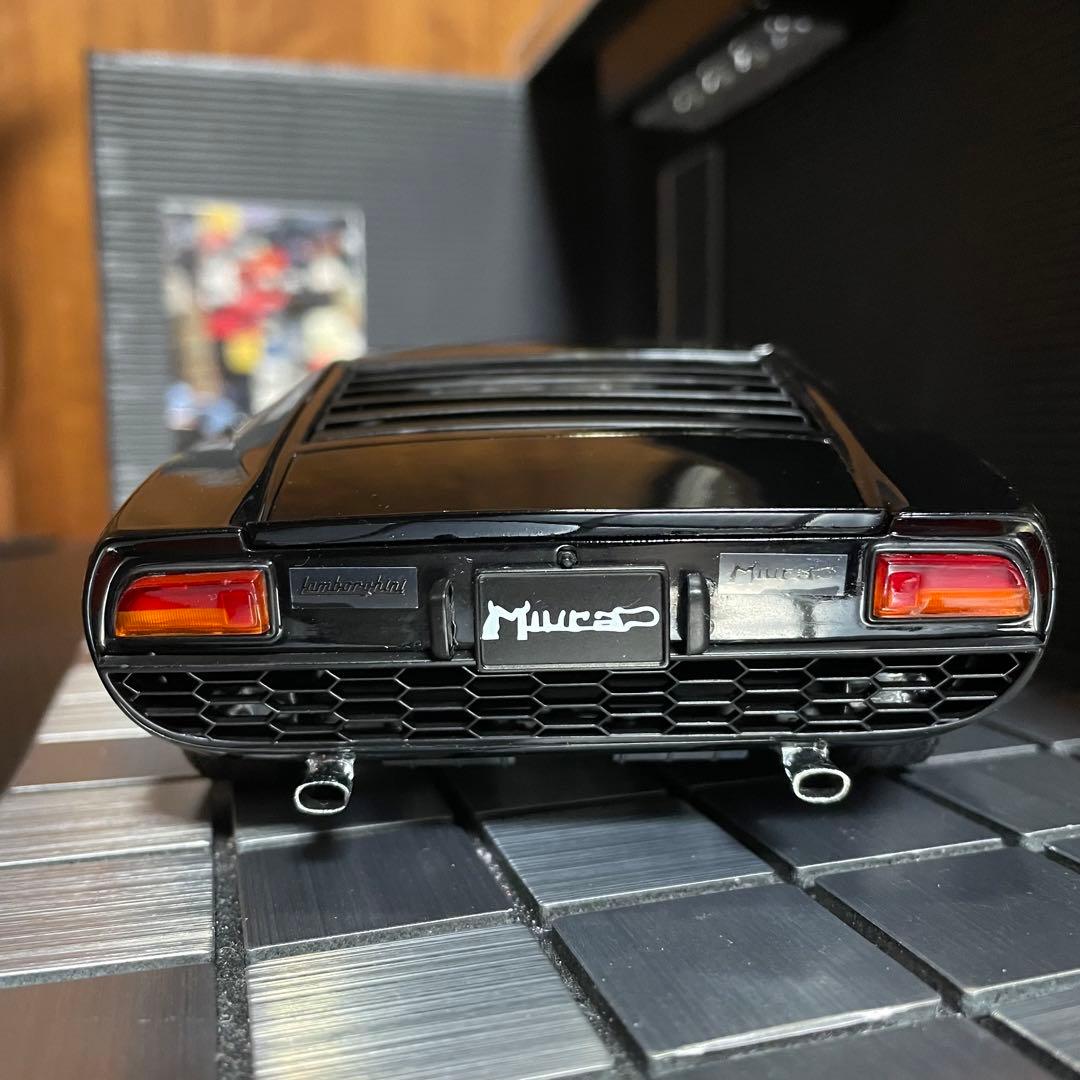 絶版未展示品　京商1/18 ランボルギーニ ミウラP400 Black