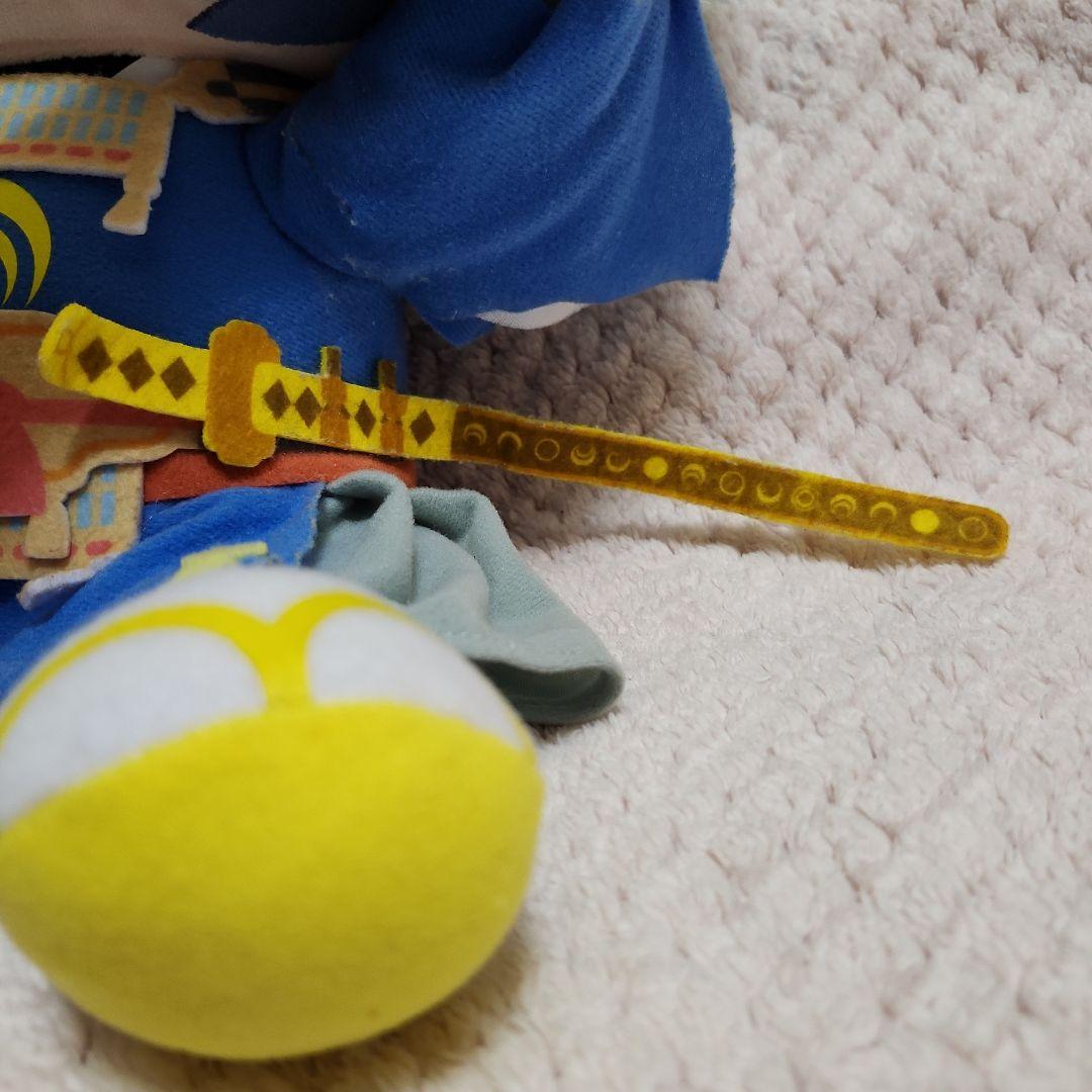 わんぱく刀剣乱舞　サンリオくじ　A賞　BIGぬいぐるみ　三日月宗近　(破損あり)