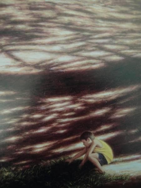 山本 貞、地の光景、希少画集画、新品額装付