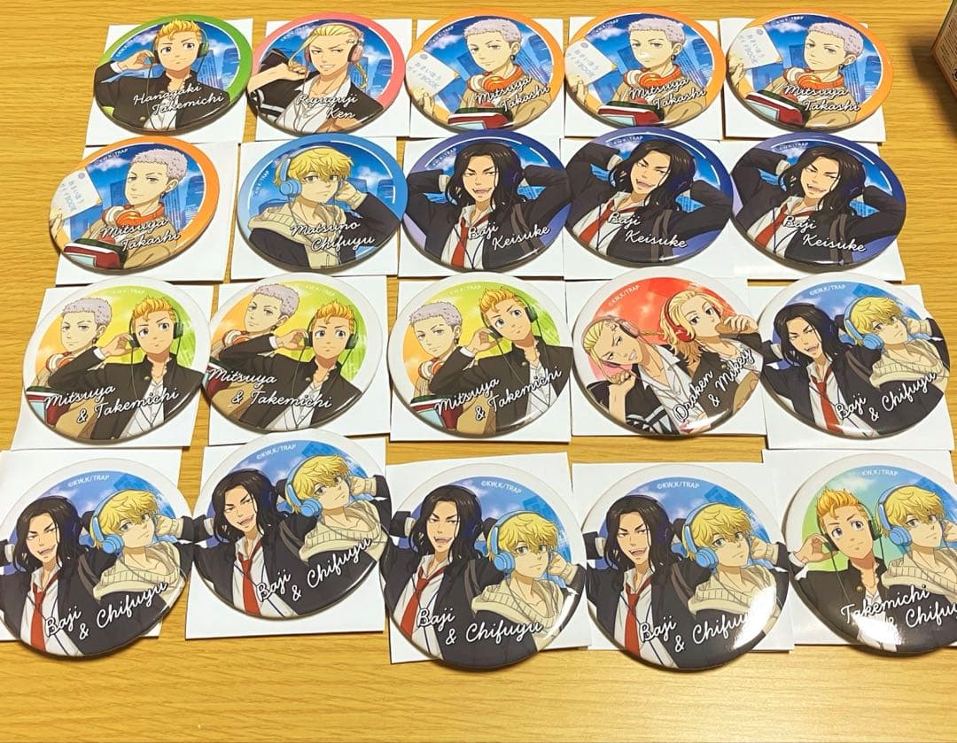 東京リベンジャーズ あたりつきハピネス缶バッジBOX ENJOY MUSIC