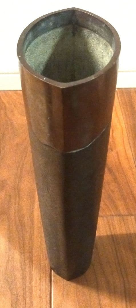 池坊 花器 唐金 花入 銅製 生花 金属工芸 華道具 いけばな フラワースタンド