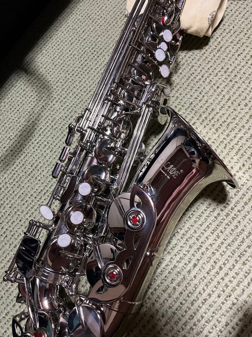 アルトサックス　シルバー　他備品付き　初心者向け　詳細は説明欄やチャットにて！