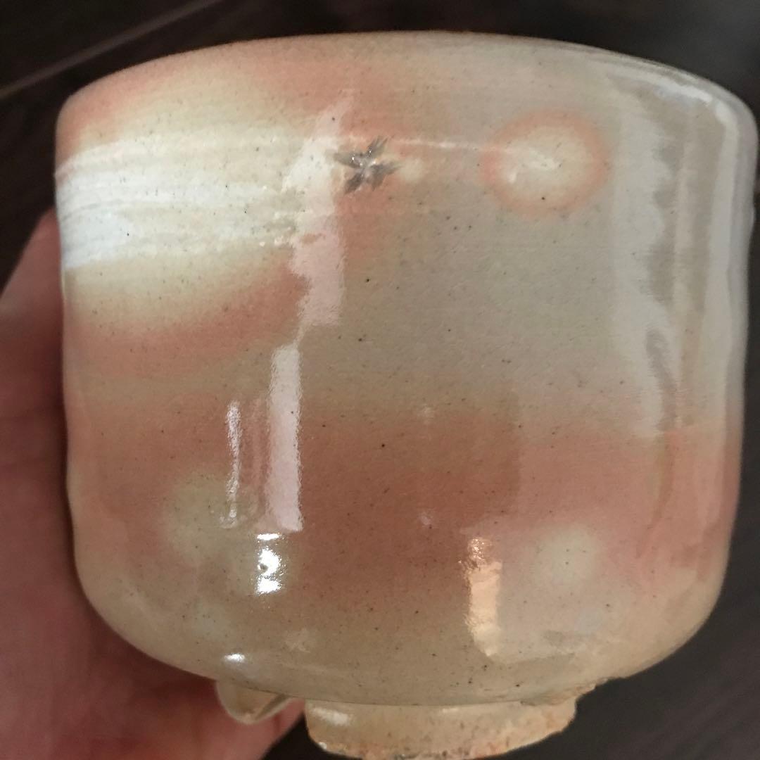 萩焼筒茶碗 十二代田原陶兵衛 共箱