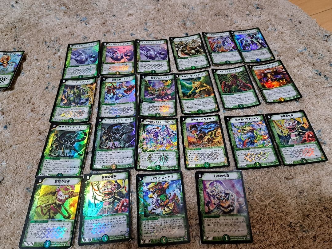 デュエルマスターズカード　SR BR レア以下　大量出品