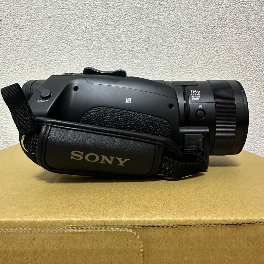 【希少 海外モデル】Sony FDR-AX700 ビデオカメラ 本体 ブラック