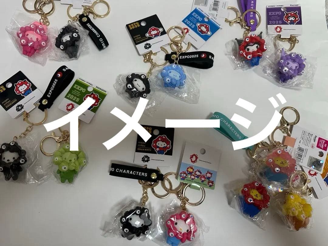 k*a様 ポチャッコ★３個　会場限定　パステル、推し、クリア　大阪関西万博　キー