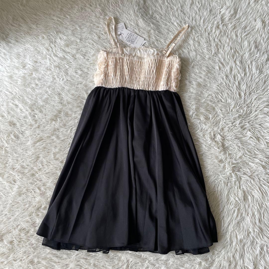 新品☆LEST ROSE モノトーンドレスワンピース 定価21,840円