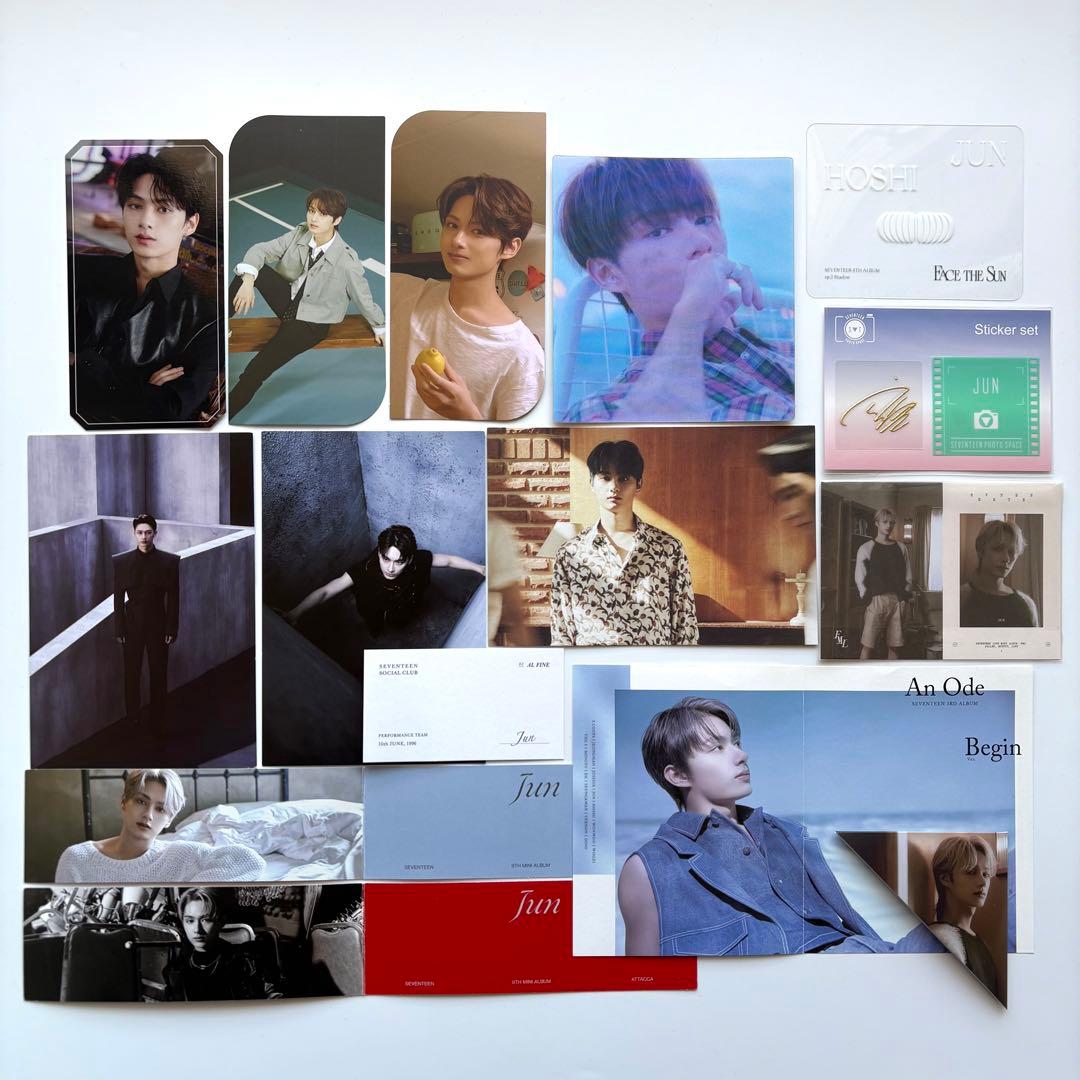 seventeen 缶バッジ ウォヌ ジュン ミンハオ トレカ セブチカフェ