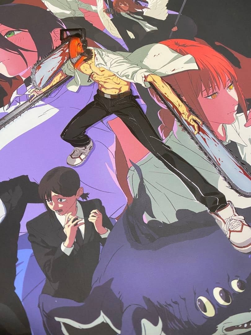 2枚セット 劇場版 特殊加工 チェンソーマン レゼ編 台湾限定 A3ポスター