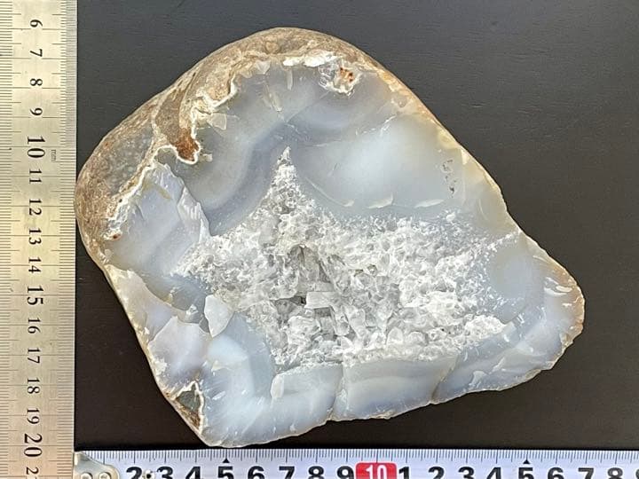 国産天然石 新潟県産 原石 水晶の晶洞