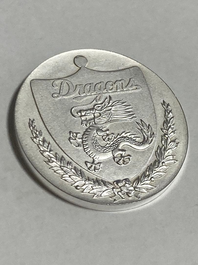 中日ドラゴンズ 優勝記念メダル1974年／純銀コインSV1000メダル - メルカリ