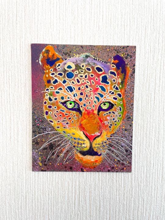 TOYAMAde. y10a4 【YORU】絵画 1点ものアート イラスト