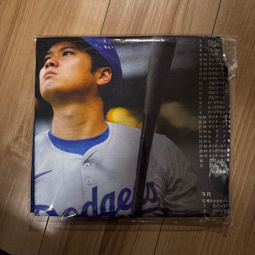 新品】2024NL MVP受賞記念 大谷翔平 プレミアムフレーム タオルセット