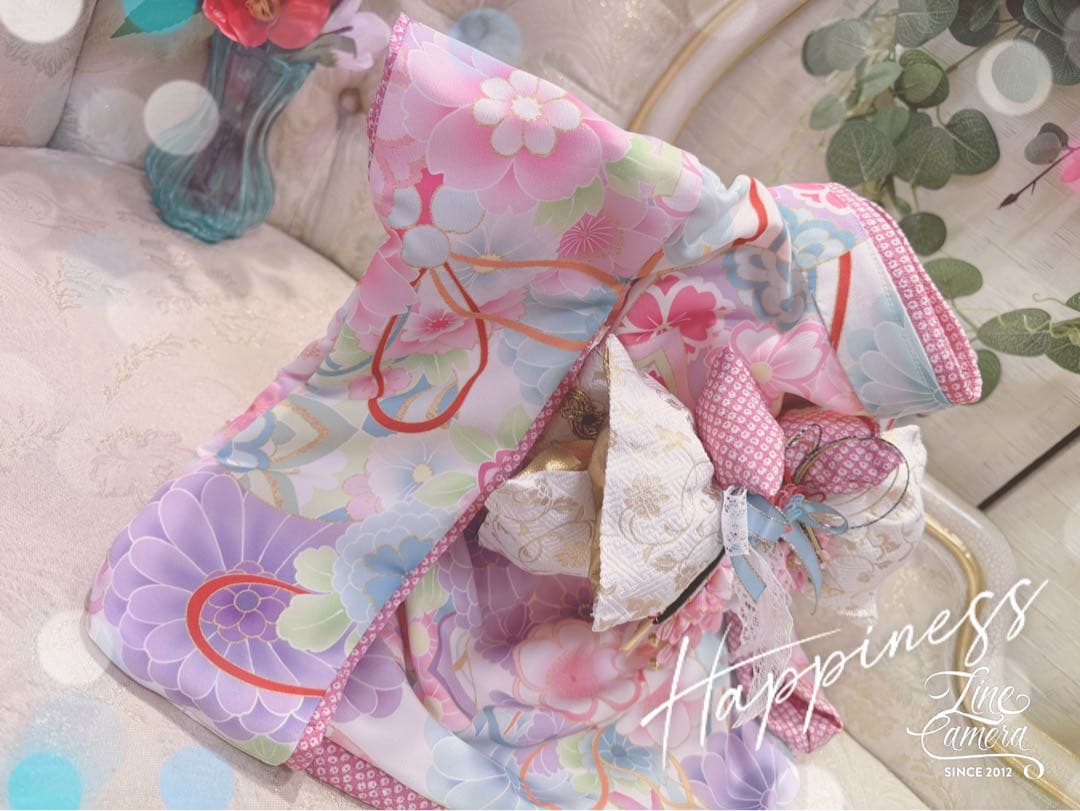 B413.pon2pan2☆オーダー☆犬お引き摺りお着物☆犬お着物 - メルカリ