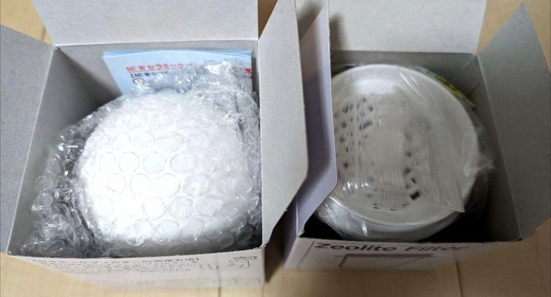 クラブエコウォーター セラミック・ゼオライトフィルターセット クラブ