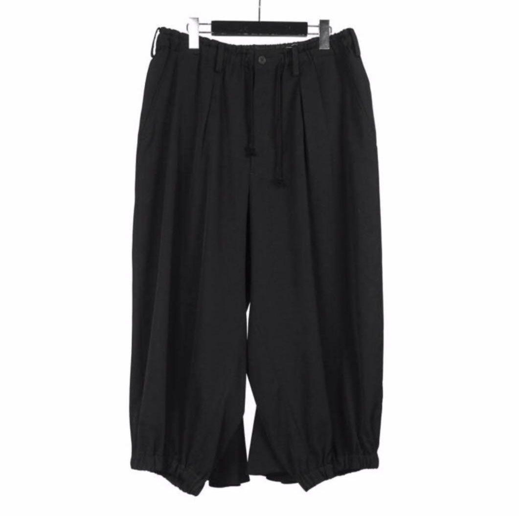 yohji yamamoto pour homme カラスパンツ19ss ギャバ yohji yamamoto pour homme 19ss カラスパンツ yohji yamamoto pour