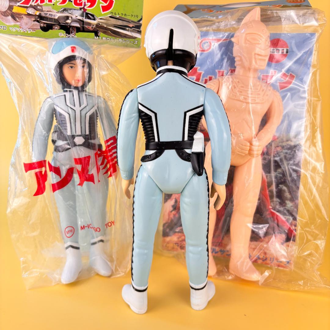 マルサン　ウルトラセブン　450　テストショット・M1号　ダン（中古）・アンヌ