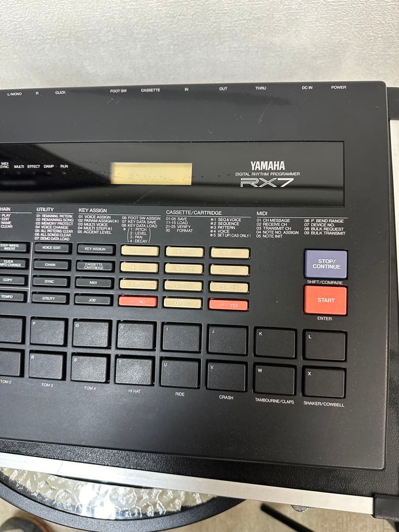 YAMAHA RX7 リズムマシン（メモリーカセット付き）