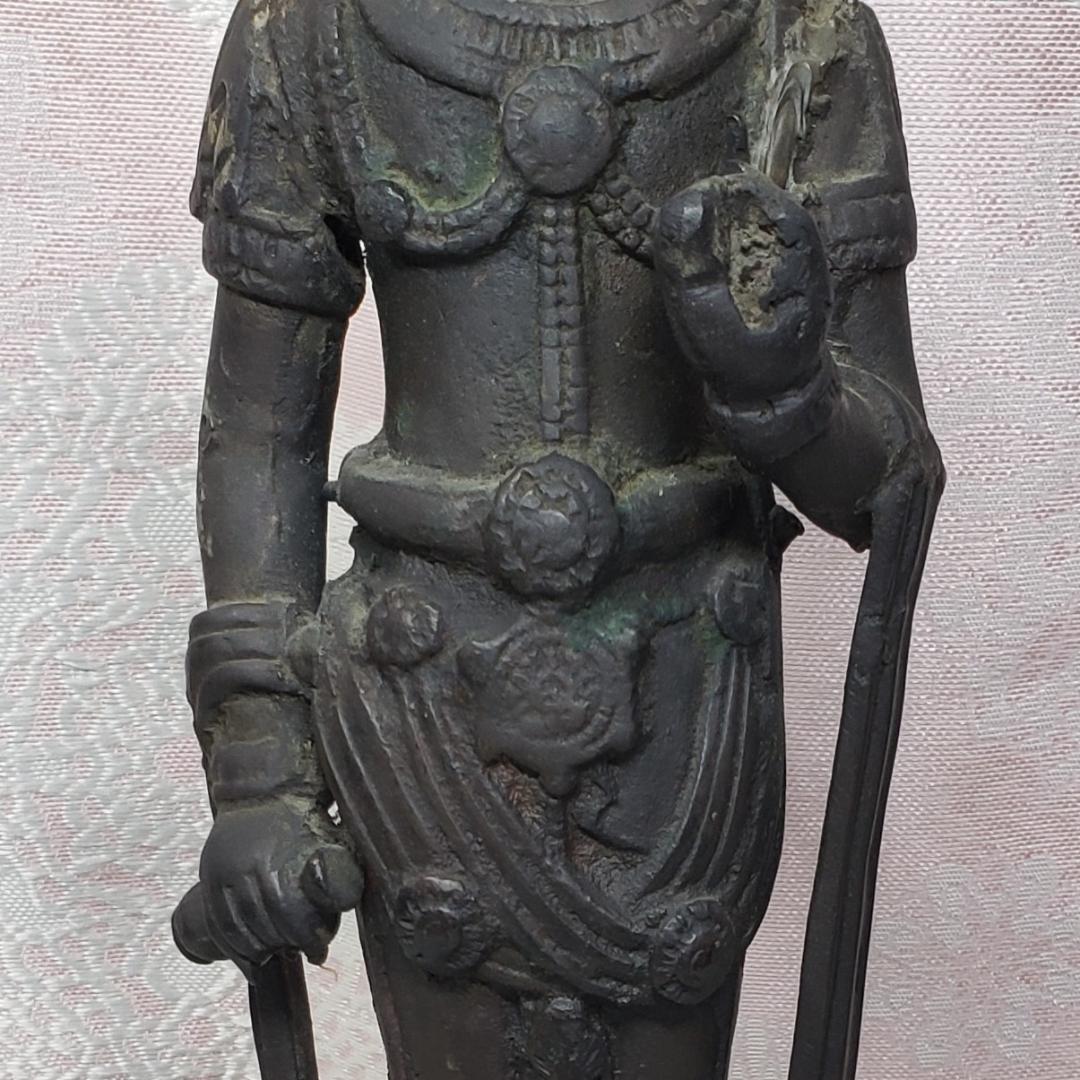 【名宝】◆金銅観音菩薩立像 新羅仏 仏像◆検）天平仏 飛鳥仏 百済仏 空海