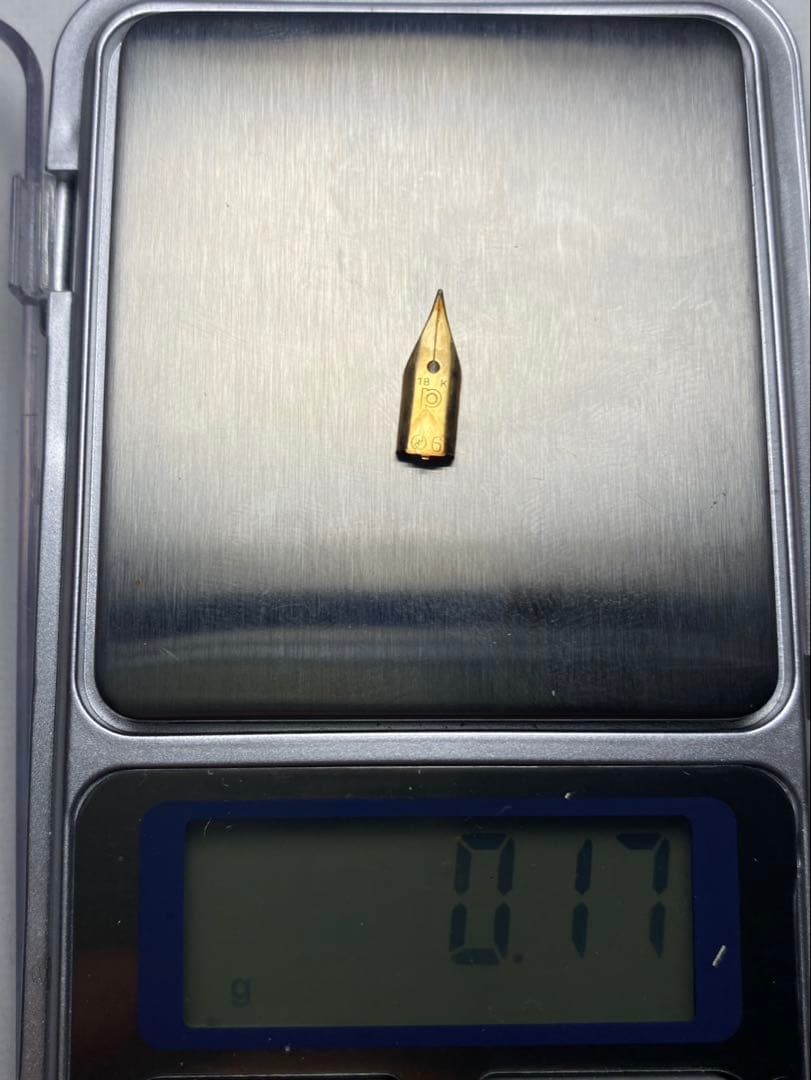 工芸品 No.106 14k 0.71g 18k 0.17g