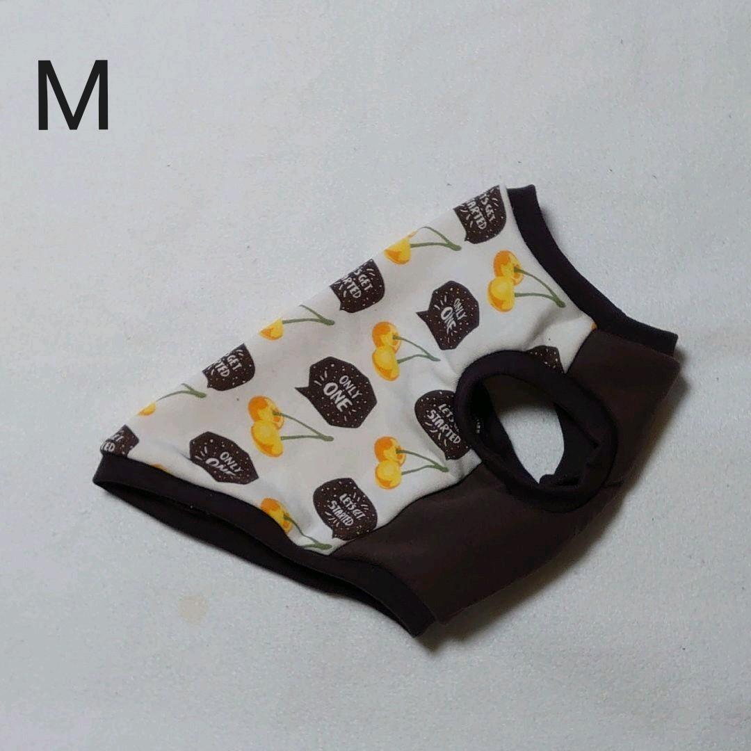 犬服 SS わんこの普段着黄色いさくらんぼ