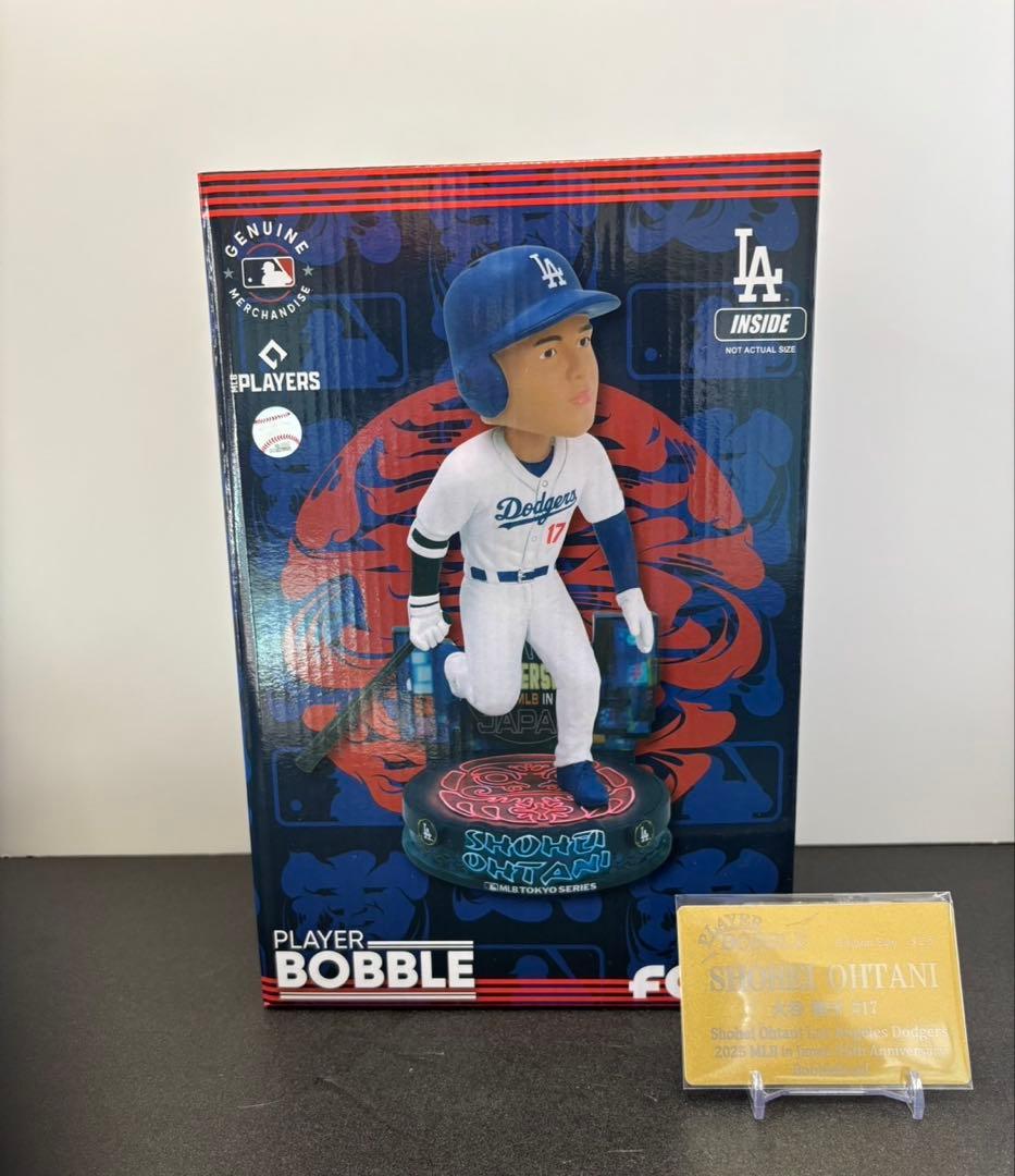 大谷翔平】2025年MLB in Japan 25th記念ボブルヘッド！新品 - メルカリ