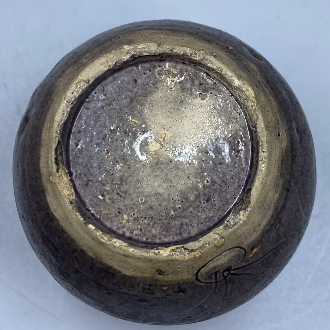 中国清時代　交趾　小壺　高さ6.2㎝　タトチ　東な７-0209☆2F