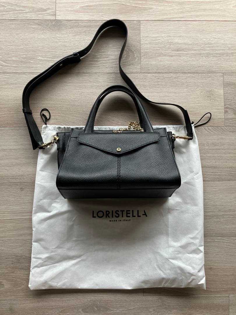 専用⭐︎LORISTELLA ブラックショルダーバッグ　2way