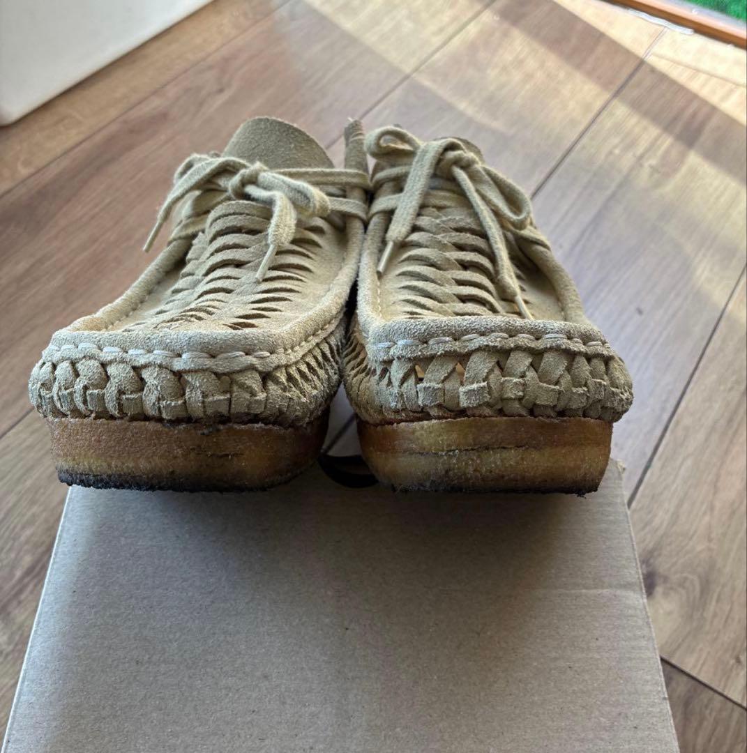 レアサイズ完売　Supreme × Clarks Woven Wallabee