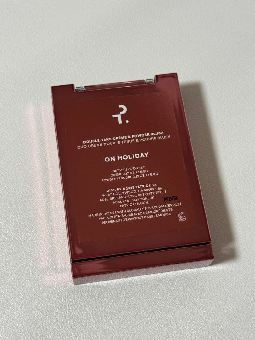 Patrick Ta クリームチーク&リップグロスセット・ホリデー限定