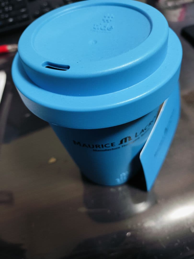 新品　Maurice Lacroix ブルー ラバーベルト 時計