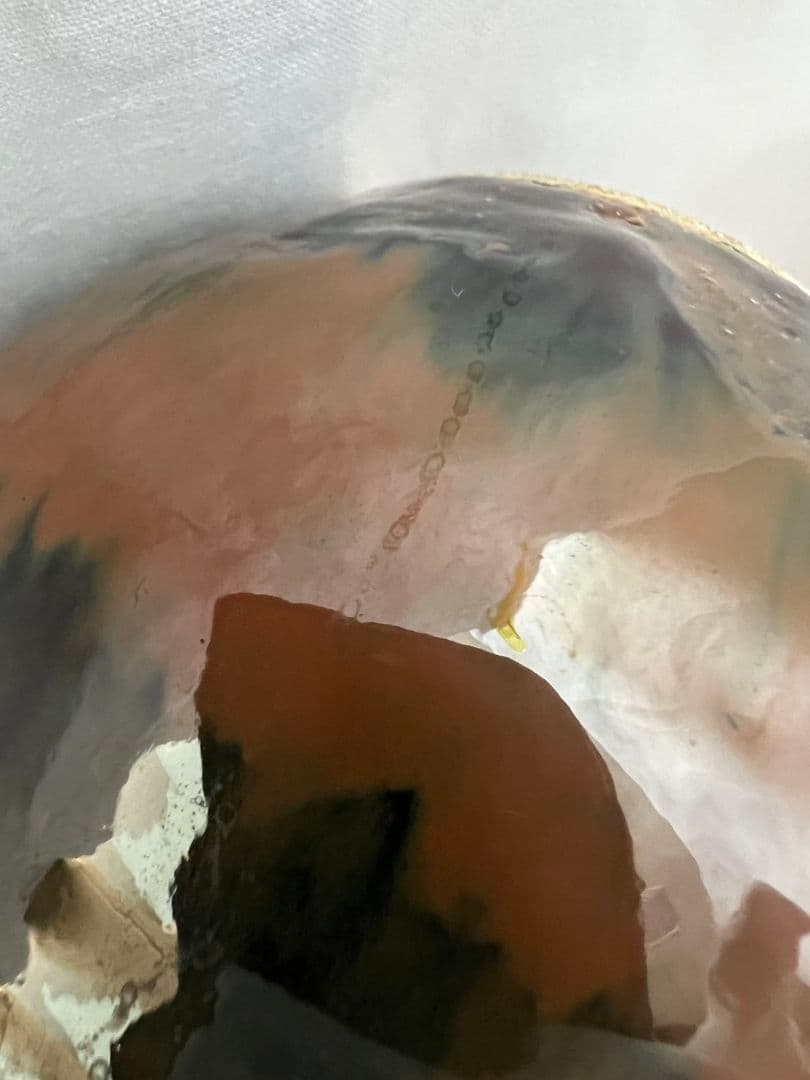 鉄釉双耳壺 (花瓶) 河井久 (師 河井寛次郎)