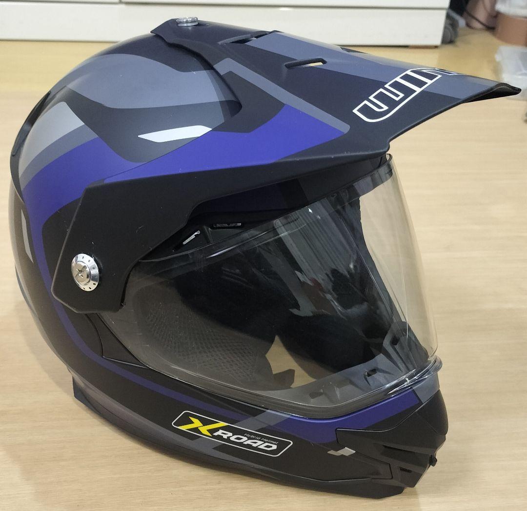 WINS X-ROAD FREE RIDE マットブラック × ブルー Mサイズ