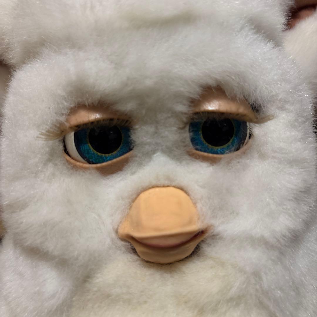 ニ*ン様 ファービー2 スノーボール 青目 英語 動作未確認 ホワイト