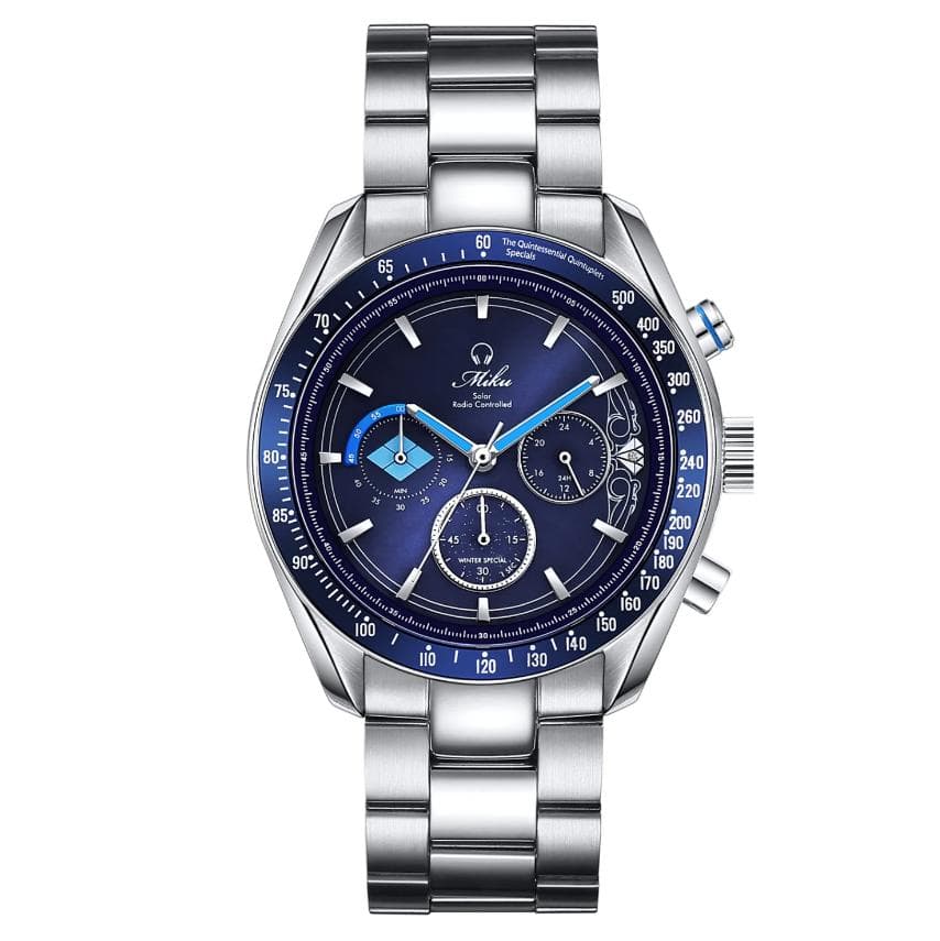 五等分の花嫁 三玖 プレミアム 腕時計 電波ソーラークロノグラフ WM 限定品