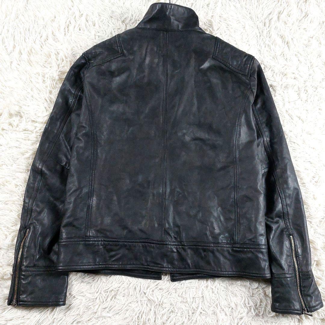 バーバリーブラックレーベル ラムレザーホースロゴ ノバチェック