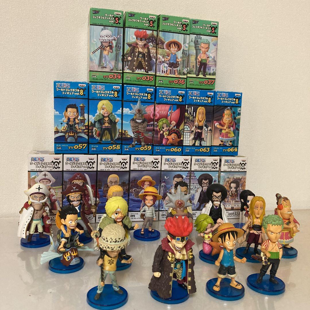 ワンピース ワーコレ ワールドコレクタブルフィギュア 17体 まとめ売り