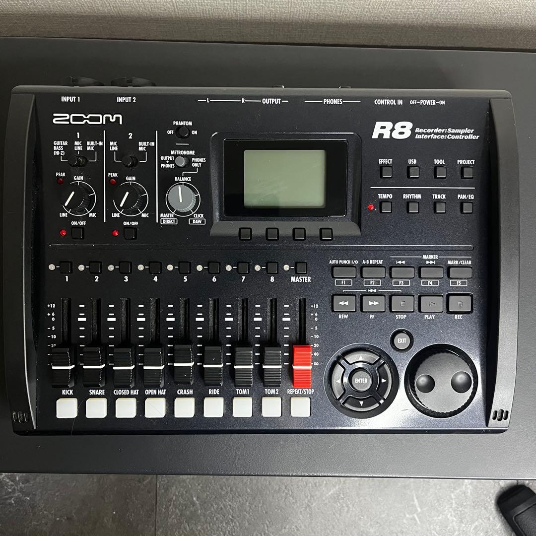 【完動品】ZOOM R8 マルチトラックレコーダー｜オーディオIF｜宅録DTM