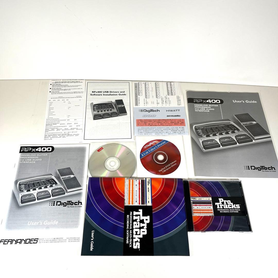 極美品 FERNANDES マルチエフェクター DigiTech RPx400