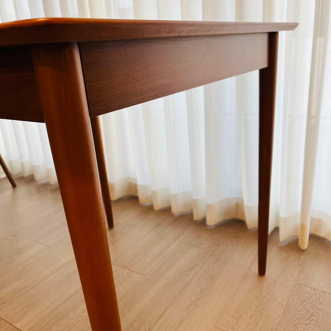 NOCE ブラウン 木製 正方形 ダイニングテーブル