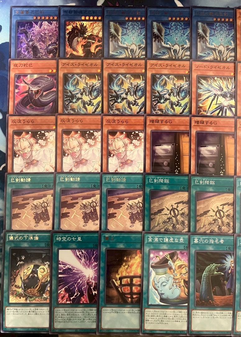Ｆ*Ｆ様 フォロワー様5%オフ　大会構築　巳剣ライゼオルデッキ　②