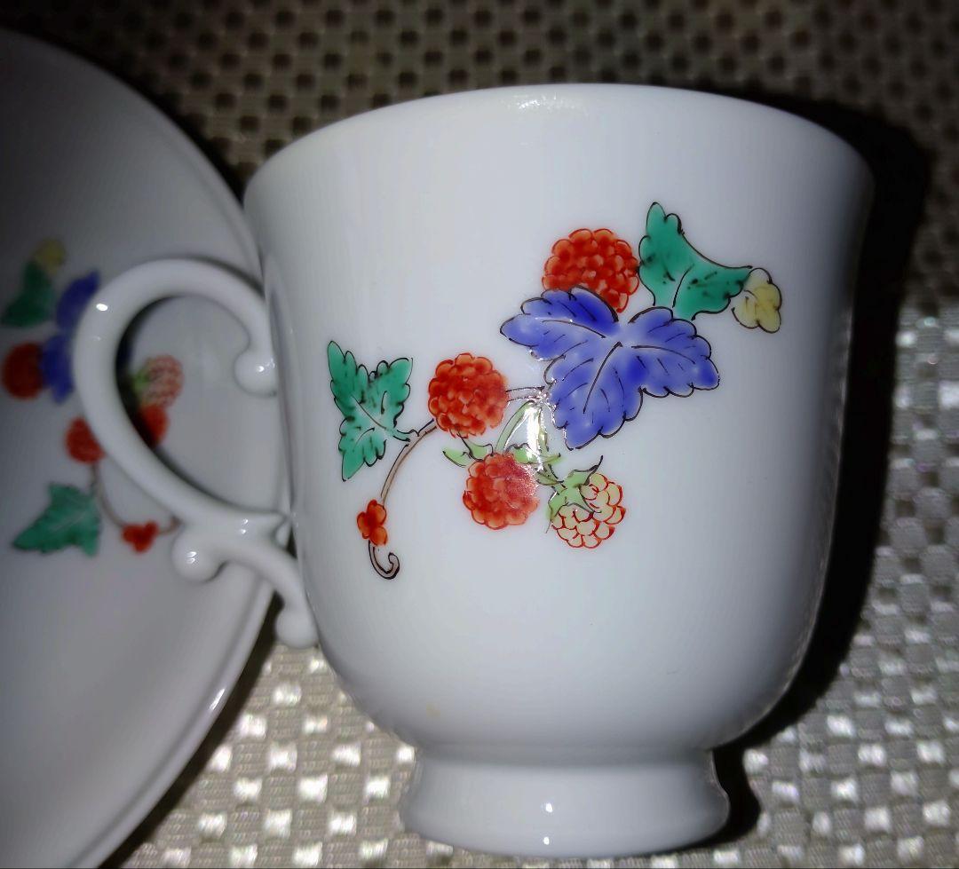 十四代酒井田柿右衛門コーヒーカップセット