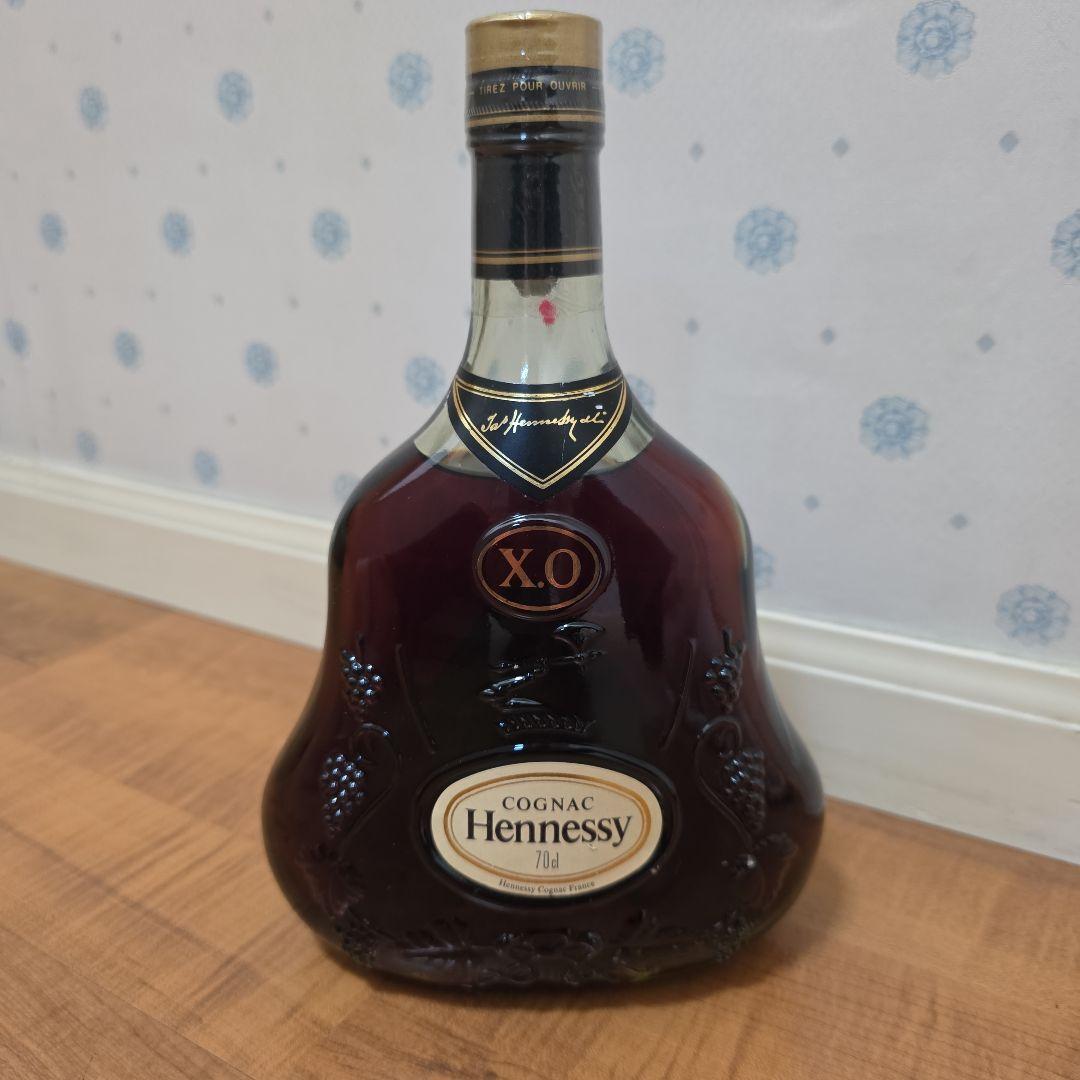 Hennessy XO ヘネシー コニャック 700ml　金キャップ 在庫一掃】 ヘネシー Hennessy XO 金キャップ グリーンボトル 700ml