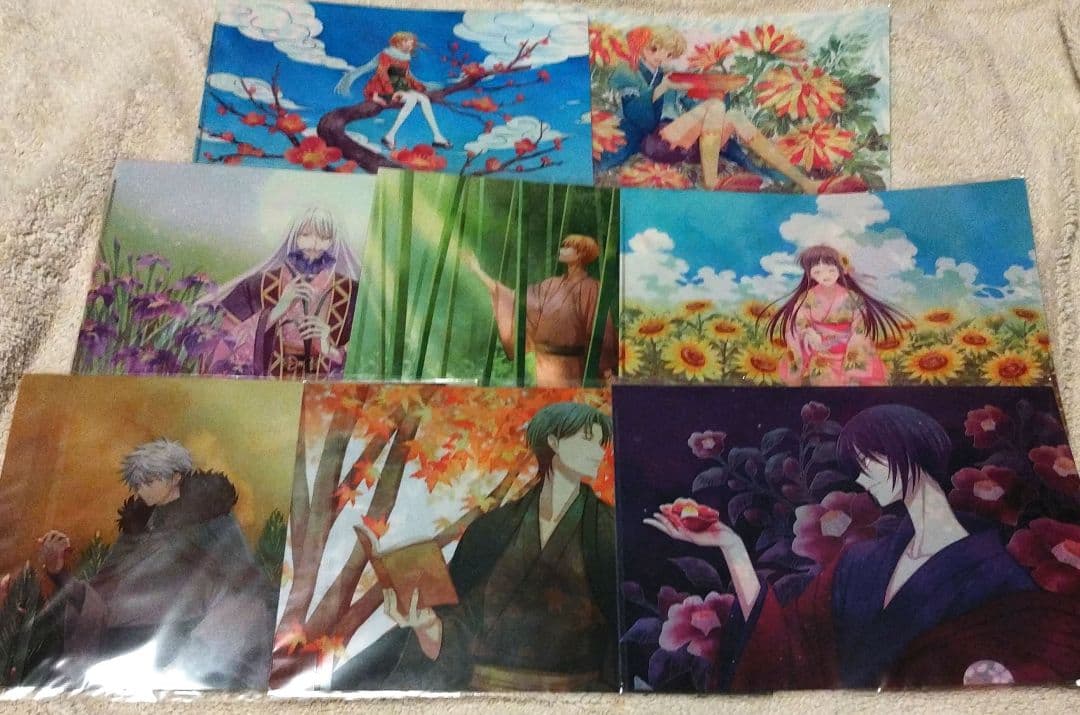 フルーツバスケット　クリアファイル8枚 フルーツバスケット クリアファイル8枚 フルーツバスケット edクリア