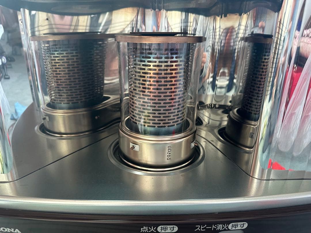 コロナ ストーブ 灯油 電池 よごれま栓